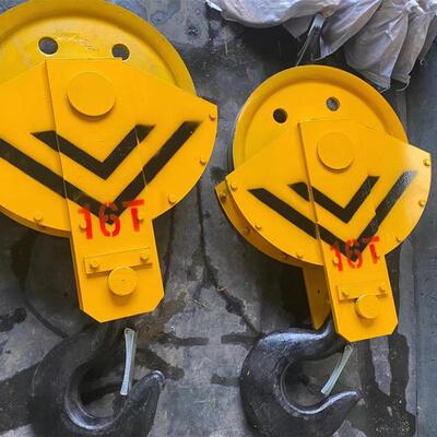 电葫动葫芦吊钩110T车羊角SBY吊钩起重行吊钩芦起-重机配件