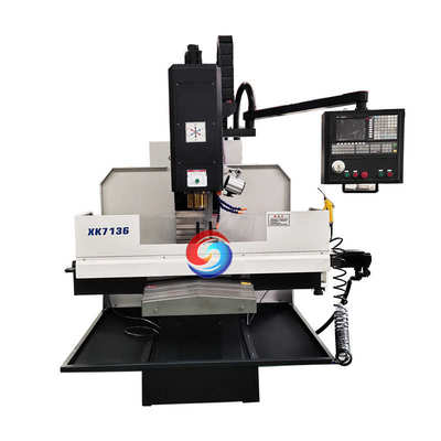 数控铣床XK7136 重切削铣床 微型钻铣床  金属加工  钻铣一体机