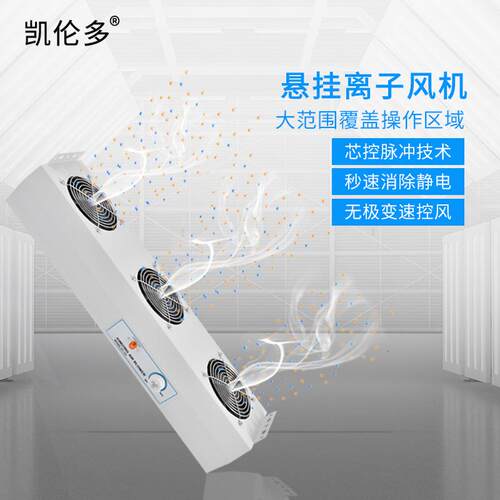 凯伦多工业SY-103台式离子风机静音悬挂式去除静电消除器风扇设备