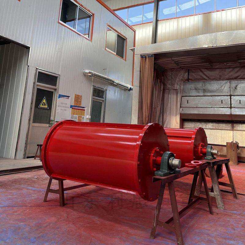 CTZ半磁滚筒 中场强永磁滚筒过滤自动卸铁半磁滚筒除铁设备磁选机