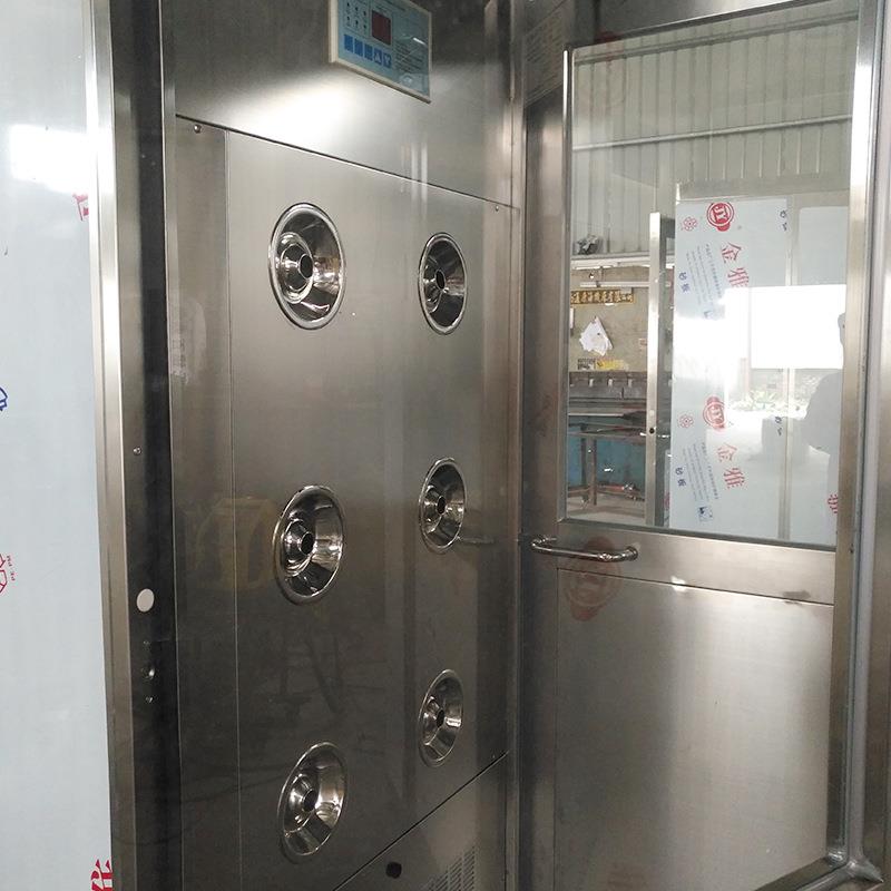 淋室单人单吹304不锈钢风淋室净车化无尘间道风风淋室01风淋机通