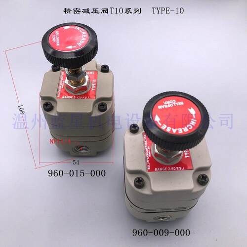 蓝星 T10型精密调压阀960-009-000精密减压阀