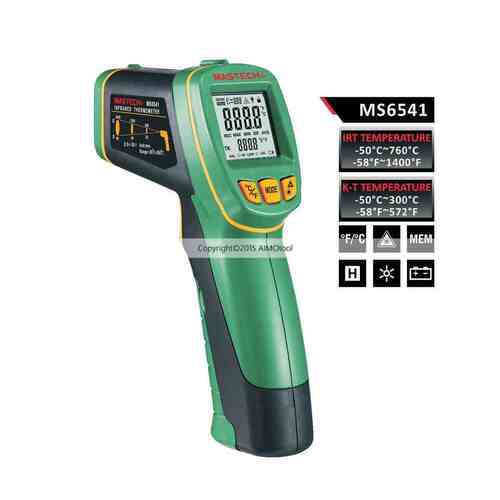 华仪MS6541  红外探头双数据显示测温仪  （-50℃～760℃)