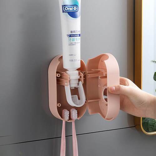 Bathroom Accessories Set Tooth Brush Holder Automatic Toothp
