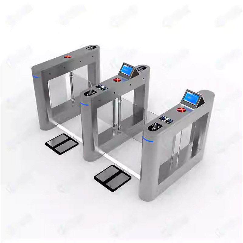 人脸识别数显静电摆闸 esd防静电闸机门禁管理系统车间静电通道闸