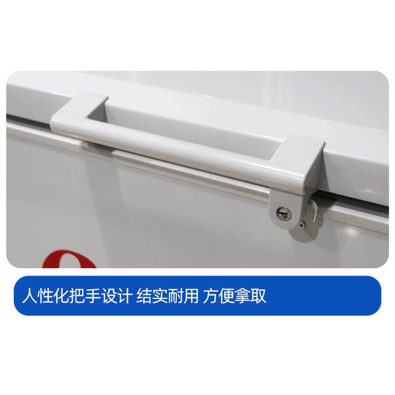 卧式冰柜商用酒店饭店厨房单双温冷藏冷冻柜家用卧式冰箱卧式冷柜