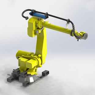 紫羲FANUC机器人 R-2000iC_125L/48波纹管/3-6轴/伸缩装置保护套