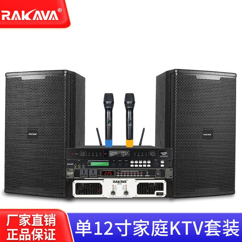 RAKAVA单12寸全套家用客厅KTV家庭唱歌专业智能点歌机卡拉OK客厅