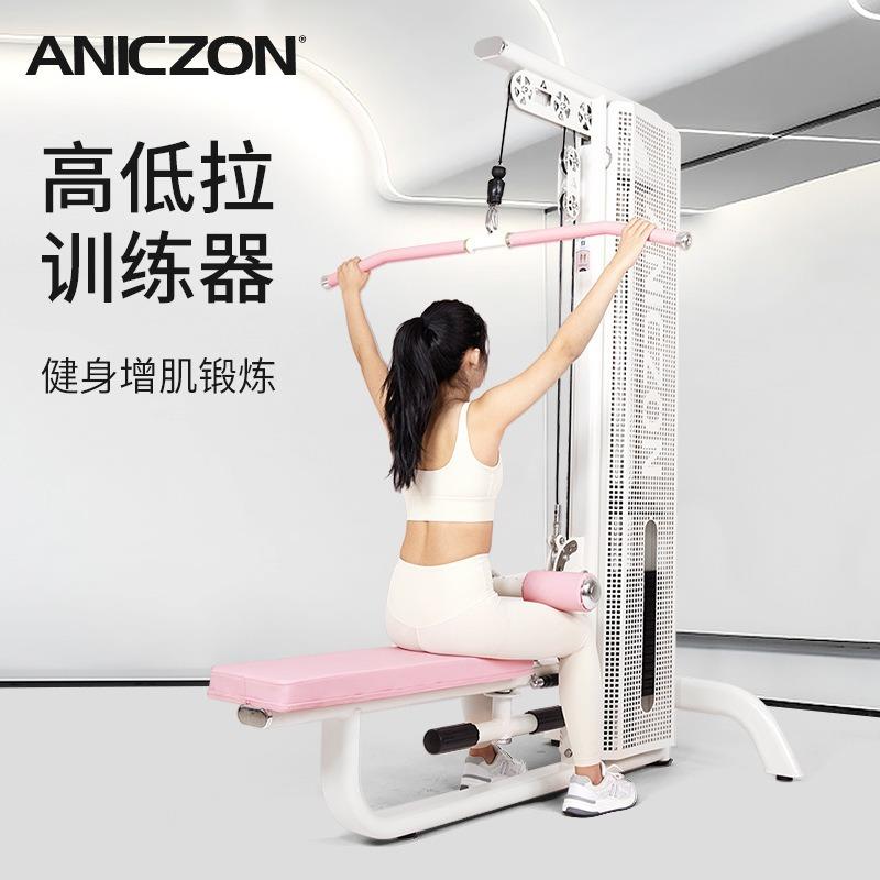 高下拉练器背部伸位展机综合训练器TS008/M1坐材健身房商训用式高