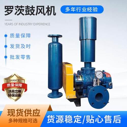 三叶罗茨鼓风机面粉输送污水处理曝气搅拌鼓风机罗茨鼓风机
