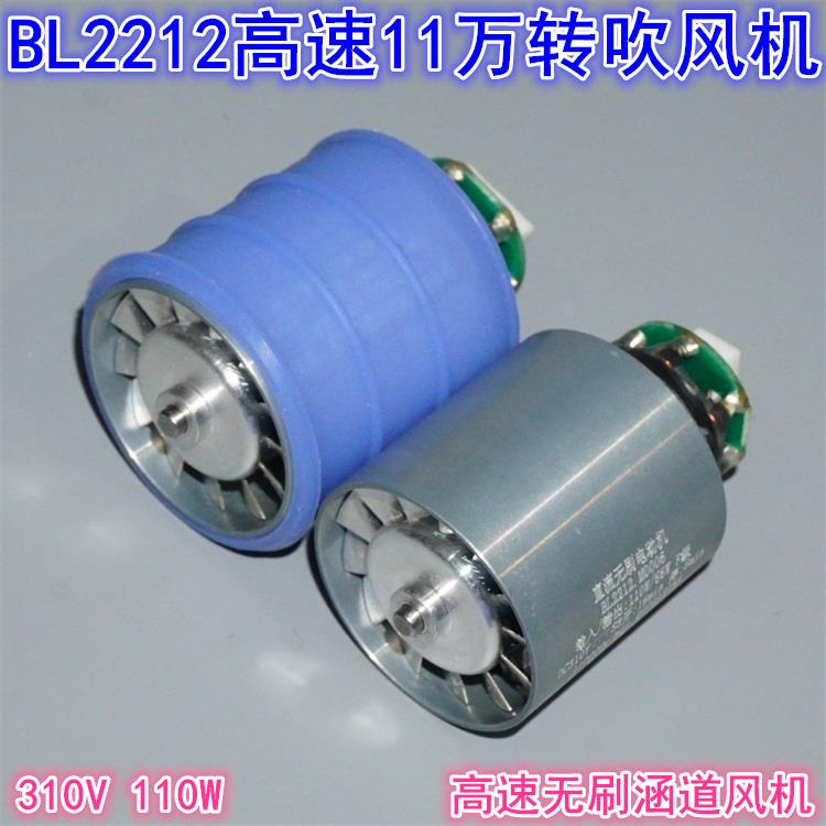 BL2212微型无刷高速吹风机 DC310V110W电吹风超高速无刷变频电机