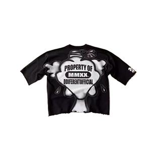 Mens T-Shirts Oversized Cotton Korean Fashion Vintage