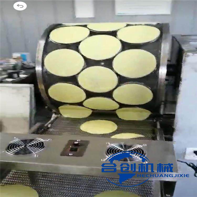 新型全自动小型蛋皮机6寸8寸千层皮机一机多用支持定制