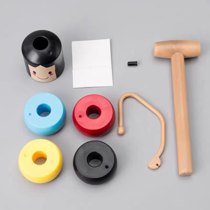 牢不可破的小人儿黑色科技玩具男孩科幻减压可爱女孩礼物流行2022