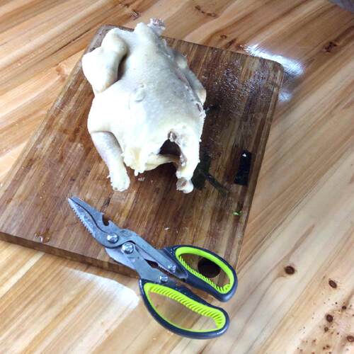 用剪刀食物剪TAIYANG多烤肉家剪厨房剪刀A906A功能不锈钢强力鸡骨