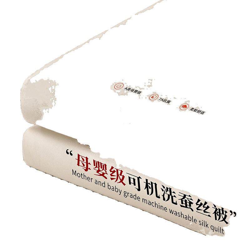 蚕丝被桑蚕丝春秋被冬被加厚空调被芯可机洗夏凉被子薄款厂家