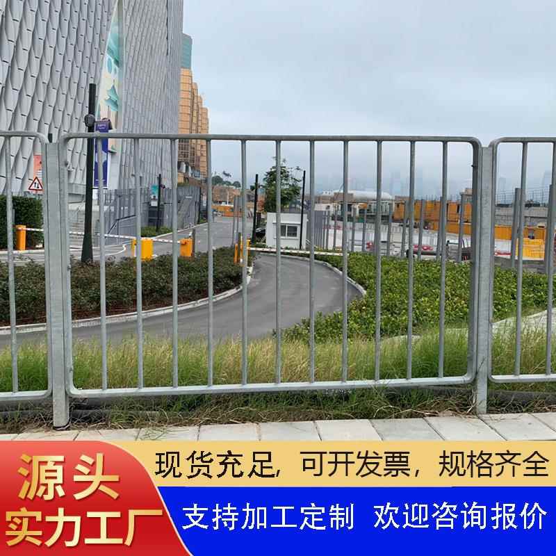 深圳港护栏马栏路行道镀锌市政道路交通防人撞港式护栏栅栏港式式