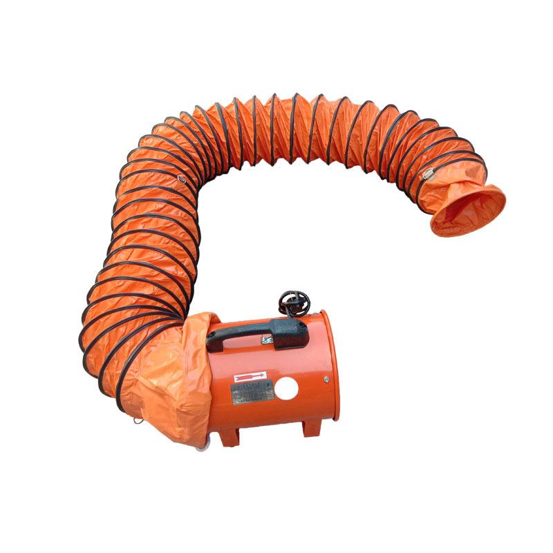 00mm6尼管龙塑料帆DUB布螺旋道50mmPVC风机风管550mm伸缩0软管