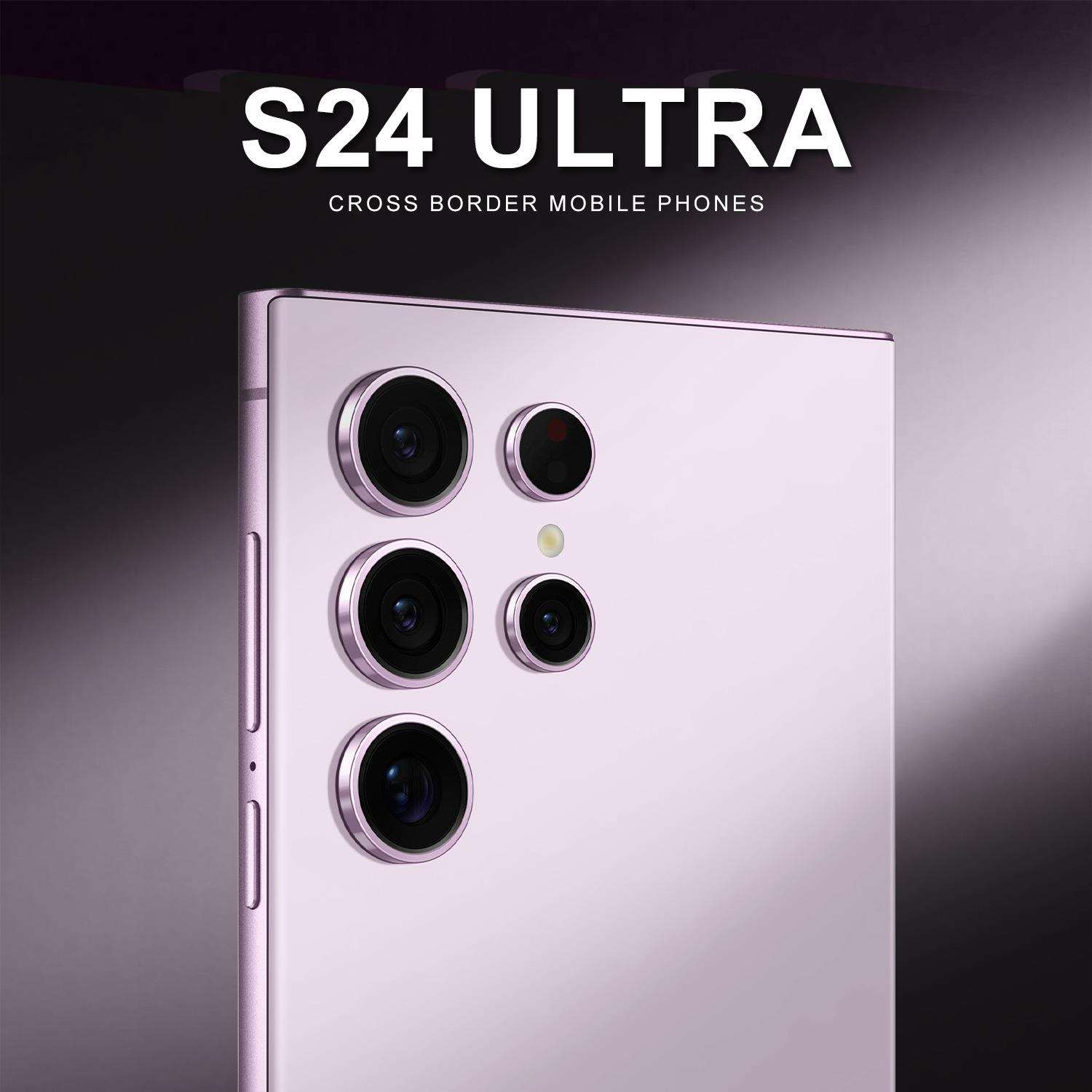 跨境手机S24Ultra+智能手机7.3寸大屏16+1T手机支持(劲爆款)