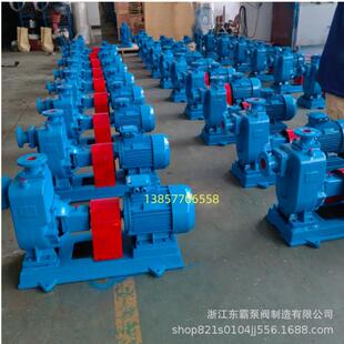 自吸排污泵 污水泵 高吸程自吸泵化工自吸排污泵80ZW40 4KW