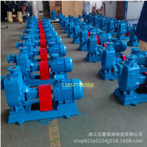 自吸排污泵 污水泵 高吸程自吸泵化工自吸排污泵80ZW50-15-5.5KW