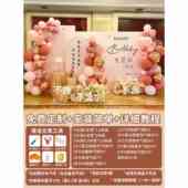 男孩布置生日墙装 饰板成人礼气球18女孩男生场景背景派对主题岁kt