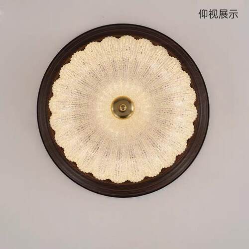美式吸顶灯卧室灯书房阳台过道玄关走廊灯法式入户复古风乡村