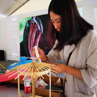 油纸伞diy材料包伞架配套伞骨纯手工制作古风汉服伞配件楠竹伞条
