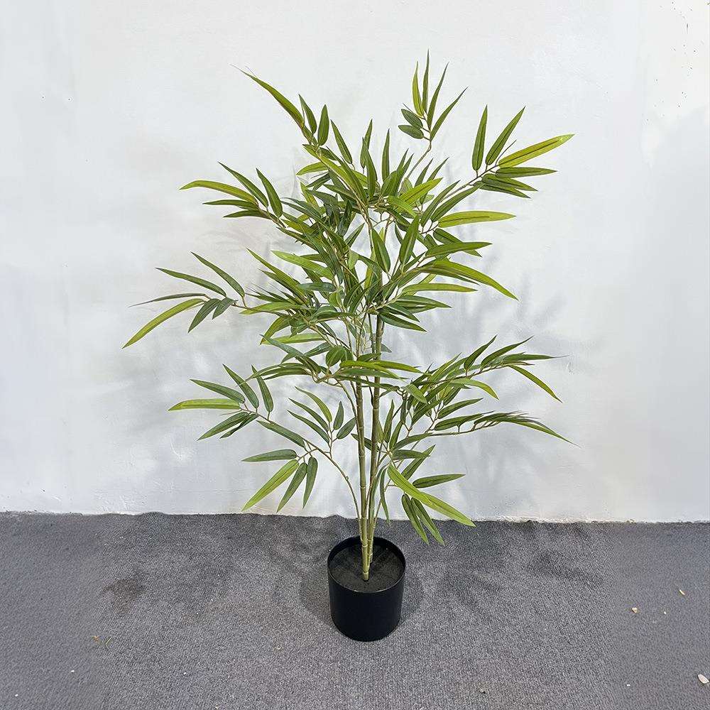 仿真绿植工艺品 室内软装装饰 仿真竹子 盆竹 仿真竹 盆栽