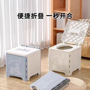 儿童外出旅行折叠小马桶车载便携式男女宝宝移动便盆可折叠坐便器