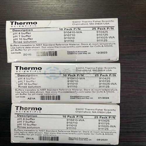赛默飞Orion pH电极淋洗液，10袋 911110用于PH电极