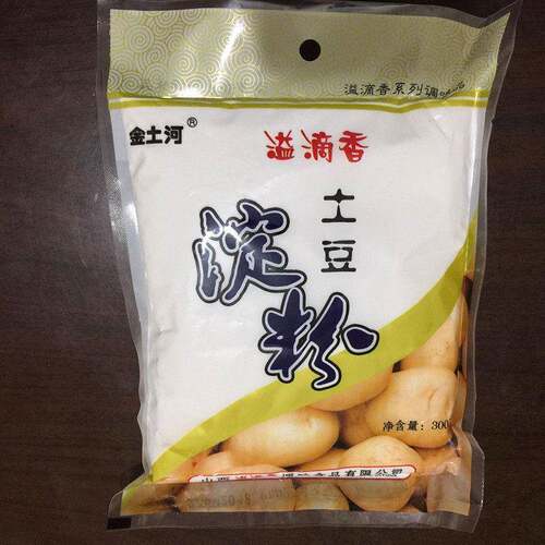 山西特产溢滴香土豆淀粉金土河300克勾芡烹制晋中 满两袋包邮
