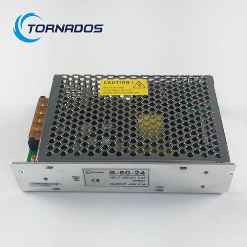 50W工控自动化机械设备开关电源 380VAC转24VDC工业电源S-50-24