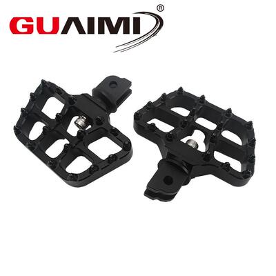 适用哈雷 PAN AMERICA 1250 改装加大加宽尖钉前脚踏 GUAIMI
