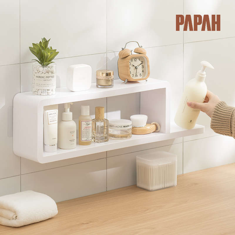 PAPAH/爬爬虎浴室置物架收納整理架子廚房衛(wèi)生間多用洗手間洗漱臺