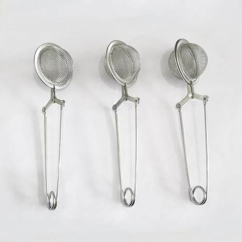 Creative Handle Tea Strainer, Stainless Steel Mesh Tea Ball,