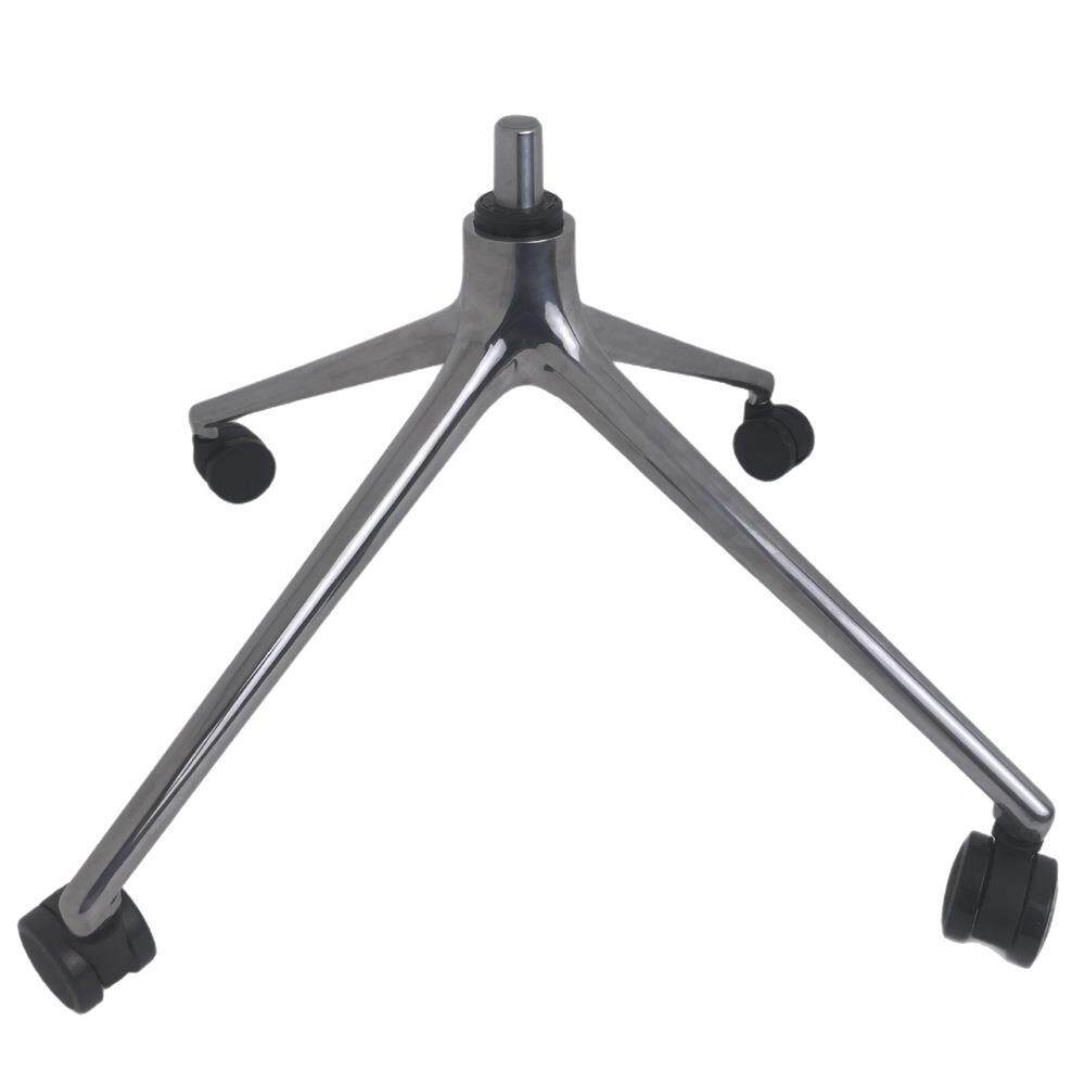 铝合金四星脚升降旋转脚腿脚架椅子书桌椅五金配件办公椅底座