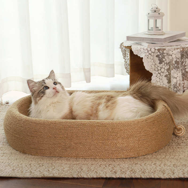 剑麻猫抓板耐磨不掉屑猫窝一体耐抓猫咪盆盘猫爪板耐抓四季通用,宠物/宠物食品及用品,猫抓板,淘宝优惠券,粉丝福利购,淘宝优惠卷