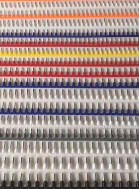 冷压连带管型预绝缘端子 E0508/E0506/E0510/E0512