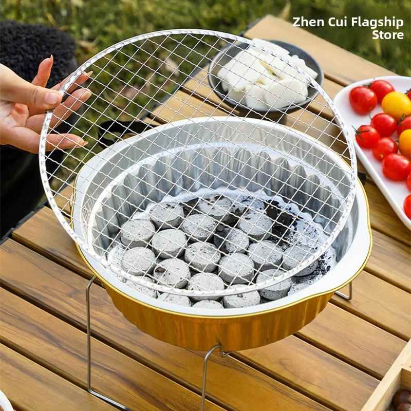 采购产品煮茶围炉，一次性一次性烧烤锡纸炉，一次性测试炉，便携