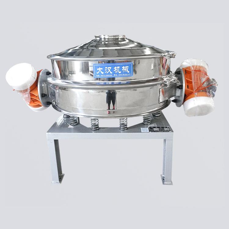 大型自动粉末直排筛快速过筛不锈钢筛粉机单双振源可选30吨/时