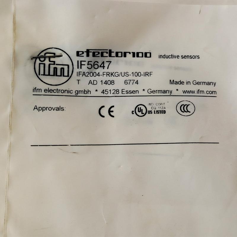 易福门接近开关IF5647大量现货IFM