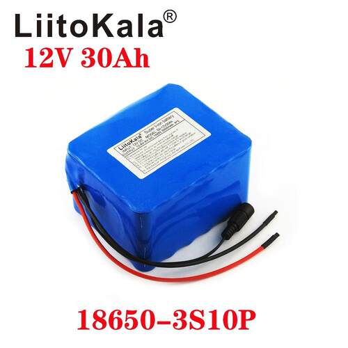 LiitoKala LiitoKala 12v 40A 30A 20Ah 氙灯电机移动备用电池
