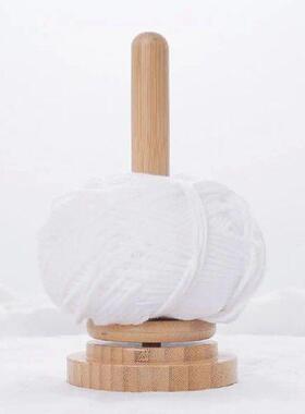 Wool Unwinder Wooden Desktop Wool Holder Yarn Holder for