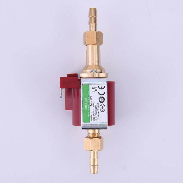 P进出口全铜外螺L纹体两接头分式炉灶消杀型微电磁泵抽LBJ水泵厂