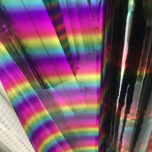 箱包厂家直销材料彩虹手袋tpu.膜4mm渐变创意厚diy薄膜tpu0 装饰