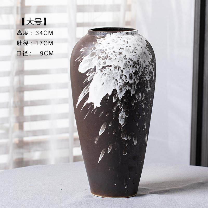 正品景德镇清仓摆特价陶瓷花瓶插干 干简燥花器现代中式电视柜客