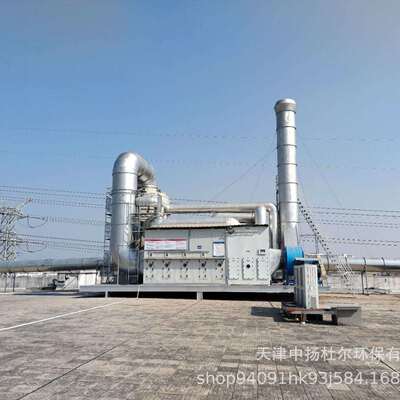 沸石转轮+co一体机RTO蓄热式催化燃烧装置工业废气处理设备