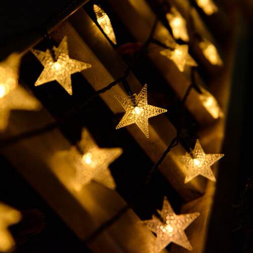 Outdoor decorative lights party led light string small bulb