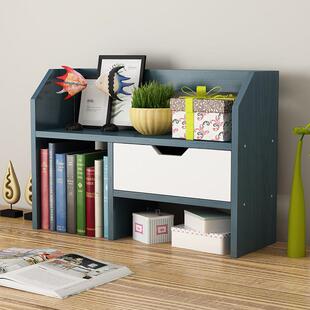 多功能窗台上床头柜上放的小书架小型轻巧书架桌面儿童落地置物架